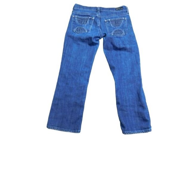 Citizen of Humanity COH Size 25 Cropped STRETCH Designer Denim Jeans - Picture 3 of 3